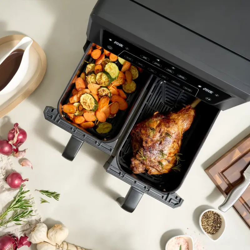 Мультипечь Cuisinart AIR-TWIN 10.4L (AFD10OBLE)