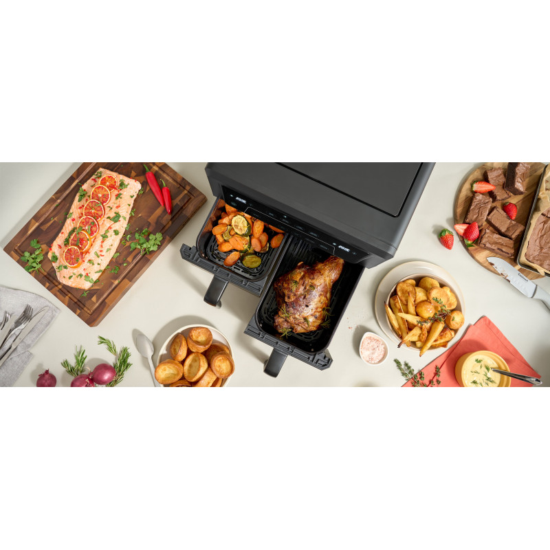 Мультипечь Cuisinart AIR-TWIN 10.4L (AFD10OBLE)