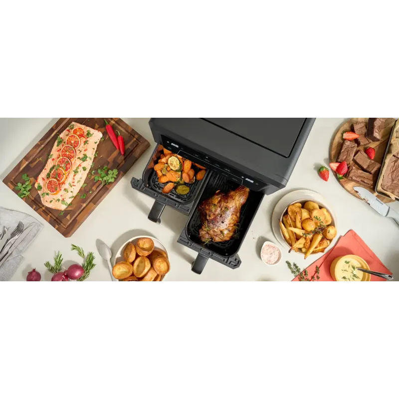 Мультипечь Cuisinart AIR-TWIN 10.4L (AFD10OBLE)
