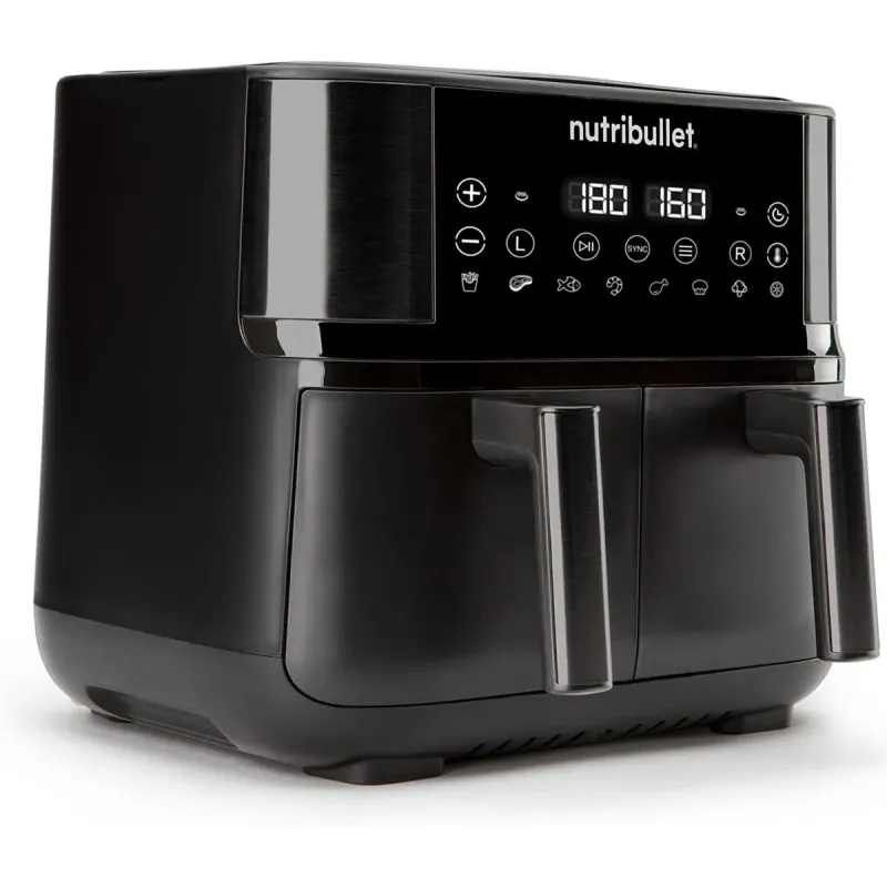 Мультипечь Nutribullet Twin Drawer Air Fryer NBA081B