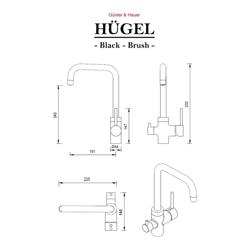 Gunter&Hauer HUGEL Brush