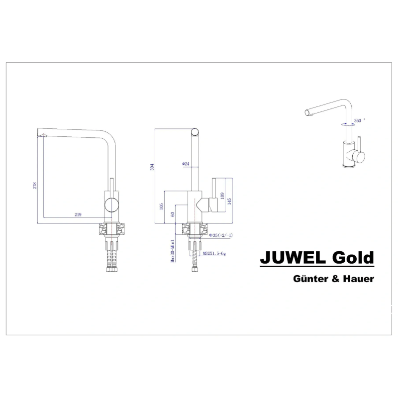 Gunter&Hauer JUWEL Gold