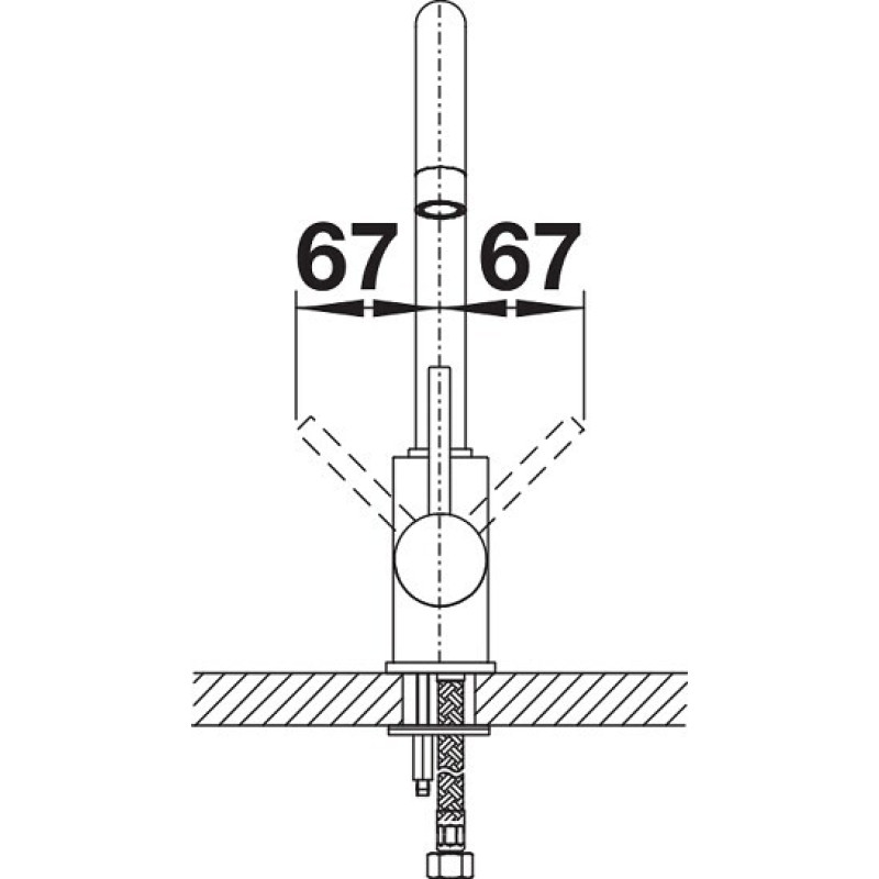 Смеситель Blanco MIDA 517742