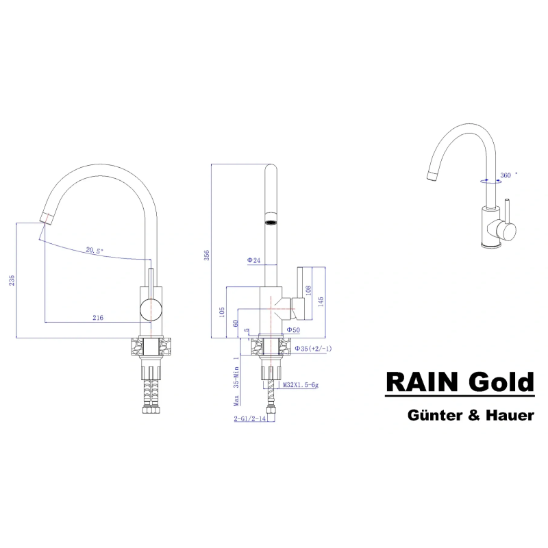Gunter&Hauer RAIN Gold