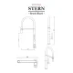 Смеситель Gunter&Hauer STERN Brush Black