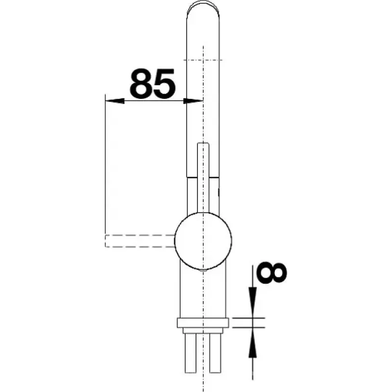 Змішувач Blanco LINUS-S 526148