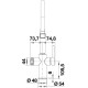Смеситель Blanco CATRIS-S 526706