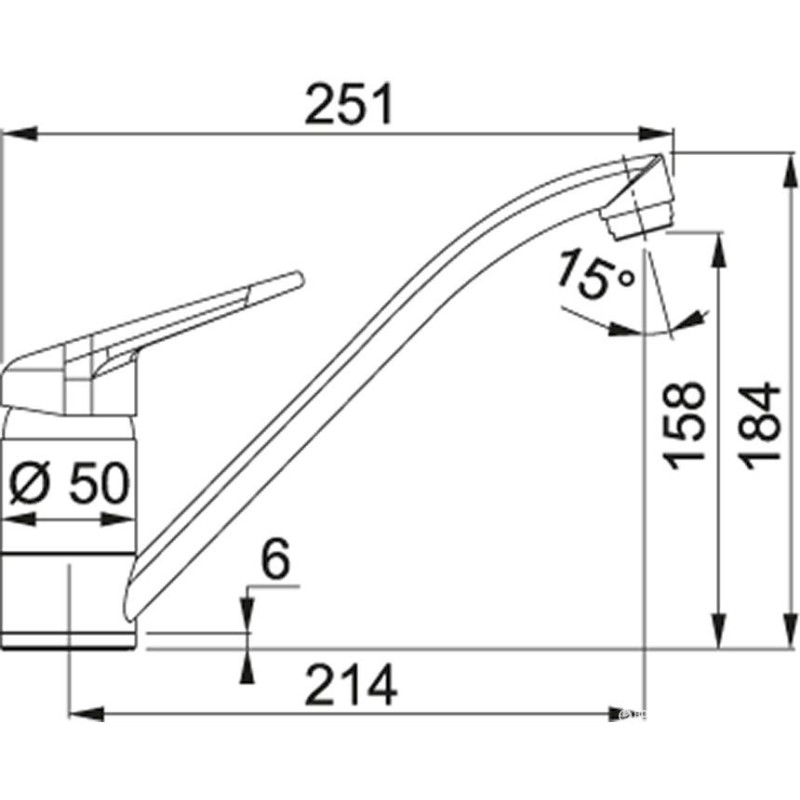 Смеситель Franke Novara Plus 115.0347.142