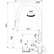 Змішувач Franke Maris Slim J Pull Down 120.0736.603