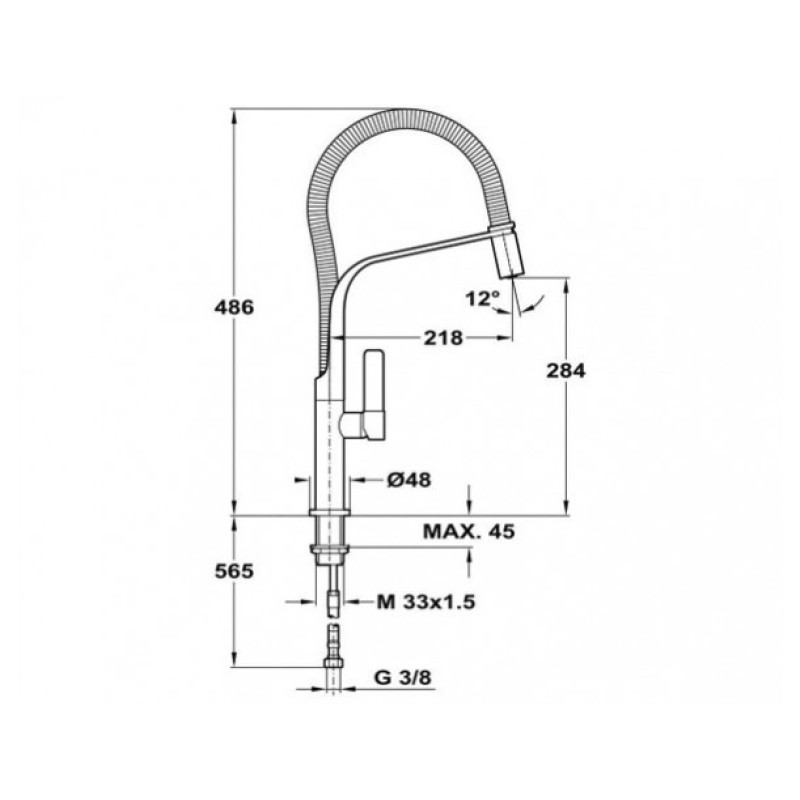 Смеситель Teka FO 997 62997020FN