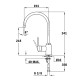 Змішувач Teka SP 995 TG 55995020CN