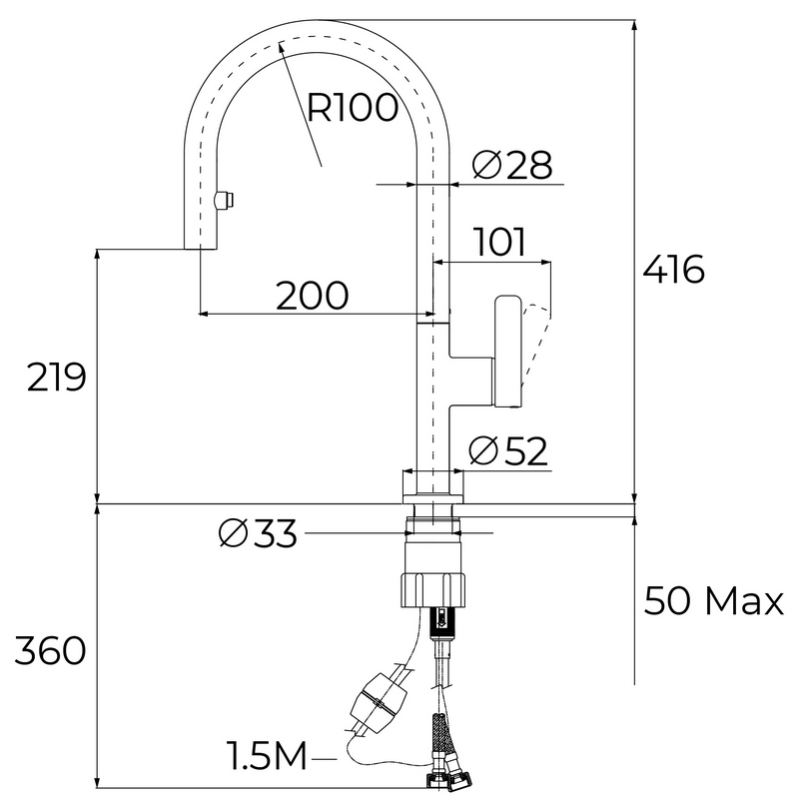 Смеситель Teka OVAL 9382 116020016