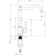 Смеситель Deante Tamizo BQT D63M