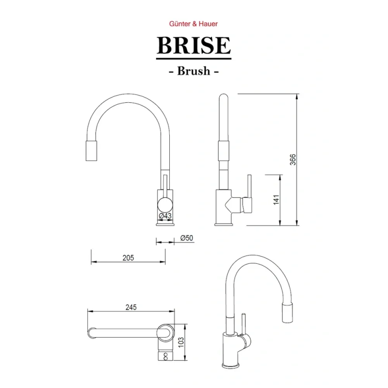 Gunter&Hauer BRISE Brush