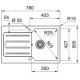 Кухонная мойка Franke City онікс (114.0701.828)