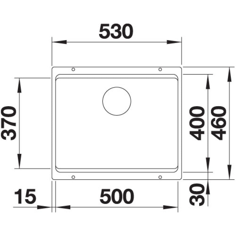 Blanco ETAGON 500-U 522227