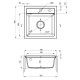 Кухонна мийка Deante Zorba ZQZ S103