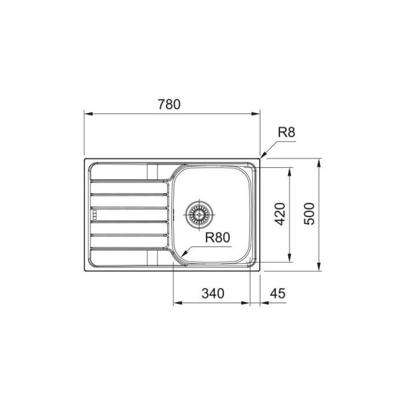 Кухонная мойка Franke Spark SKL 611-78 101.0716.715