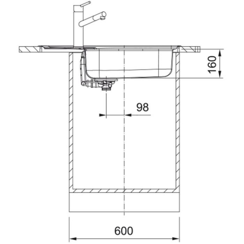 Кухонная мойка Franke Spark SKL 611-78 XL 101.0716.716
