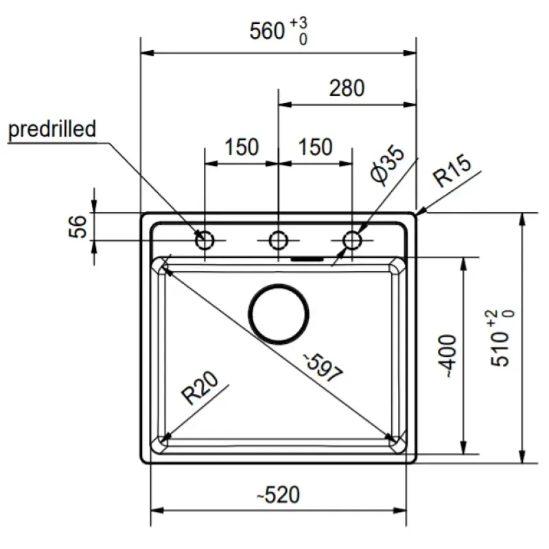 Кухонна мийка Franke MRG 610-52 TL 114.0668.901
