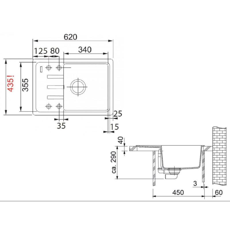 Кухонна мийка Franke BSG 611-62 114.0743.176