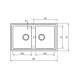 Кухонна мийка Teka Stone 90 B-TG 2B 115260000