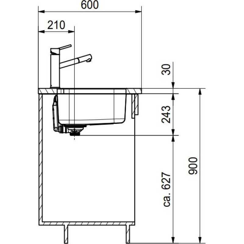 Кухонна мийка Franke Smart SRX 120 122.0739.594
