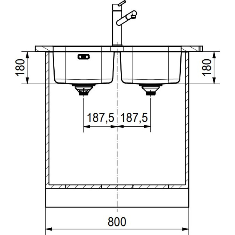Кухонна мийка Franke Smart SRX 120 122.0739.594