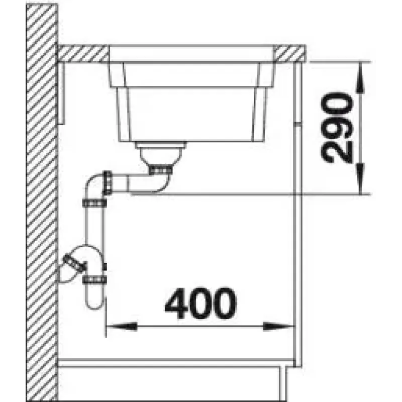 Кухонная мойка Blanco ETAGON 500-U 521841