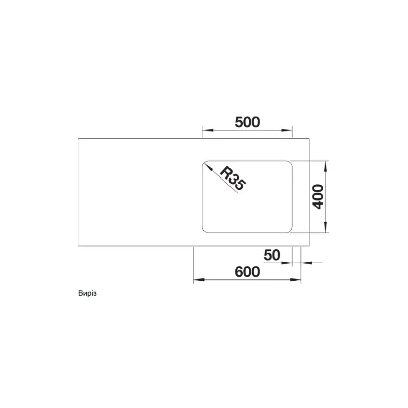 Кухонная мойка Blanco ETAGON 500-U 521841