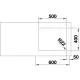 Кухонная мойка Blanco ANDANO 500-U 522967