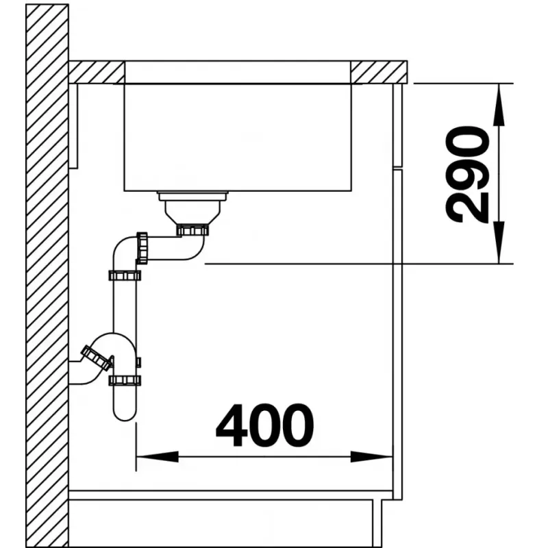 Кухонная мойка Blanco ANDANO 500-U 522967