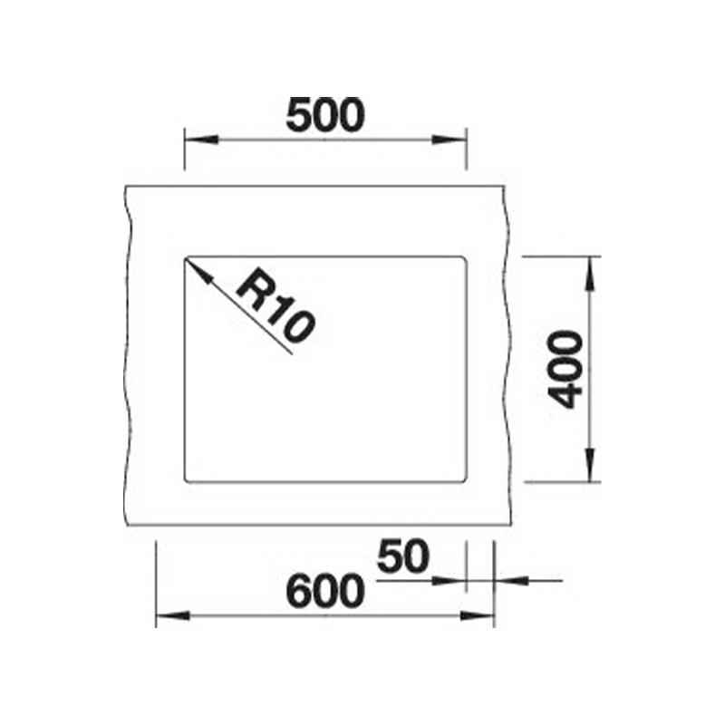 Кухонна мийка Blanco SUBLINE 500-U 527794