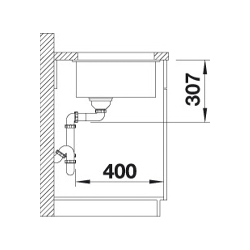 Кухонна мийка Blanco SUBLINE 500-U 527794