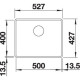 Кухонная мойка Blanco SUBLINE 500-F 527169