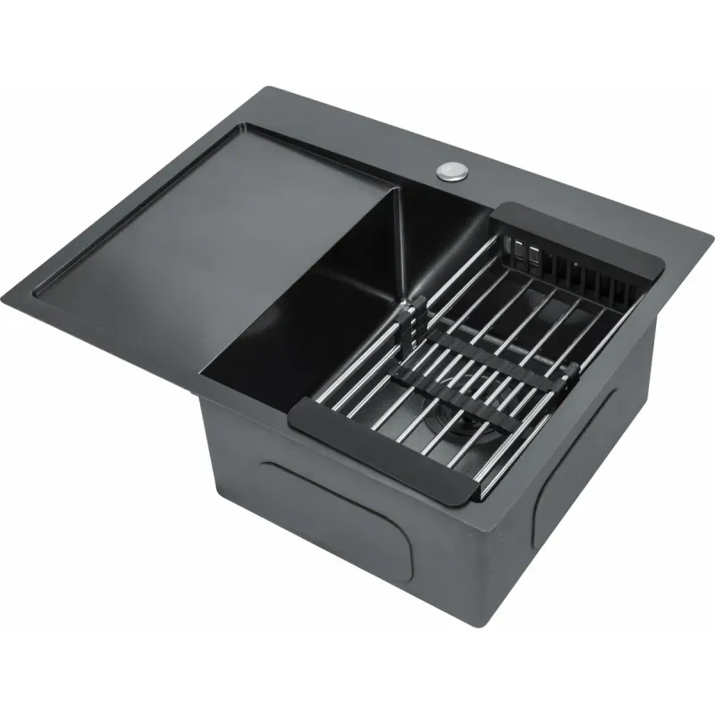 Кухонна мийка Gunter&Hauer Rauda 6522 Black Honey LW