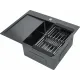 Кухонна мийка Gunter&Hauer Rauda 6522 Black Honey LW