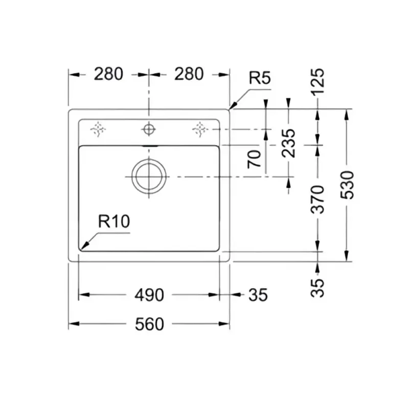 Кухонная мойка Franke Sirius SID 610-50 143.0691.510