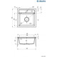 Кухонна мийка Deante Zorba ZQZ 7103