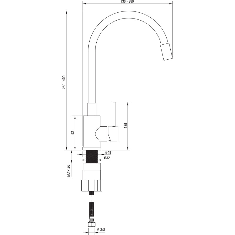 Deante ZRCP2113
