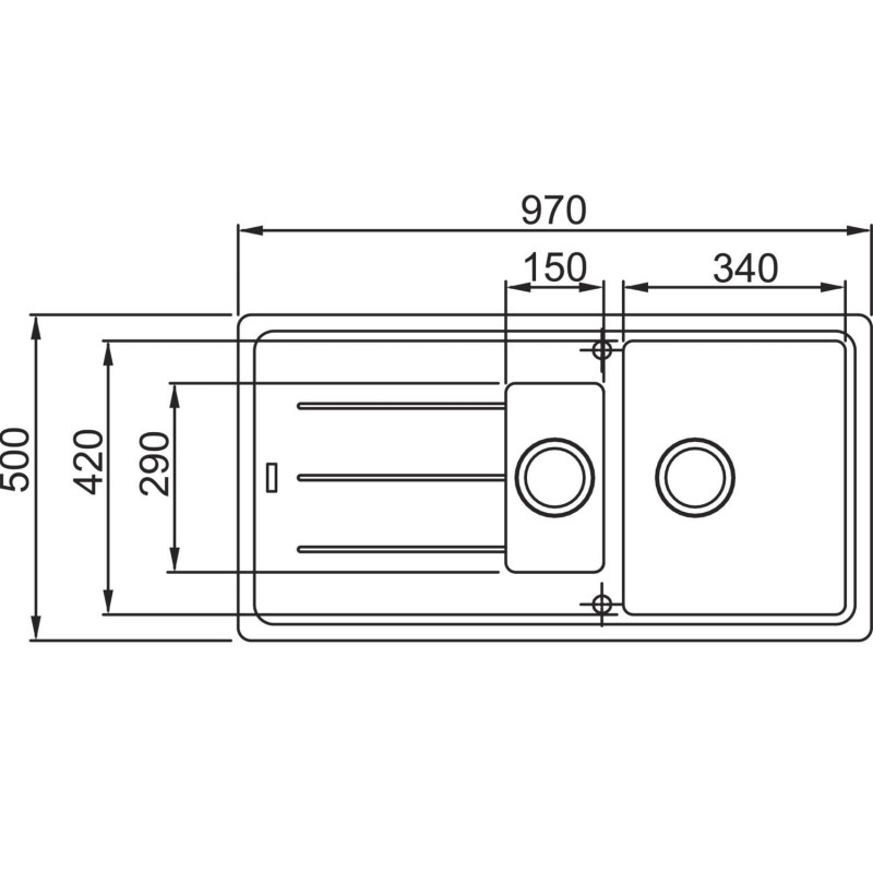 Franke Basis BFG 651-97 (114.0720.002)