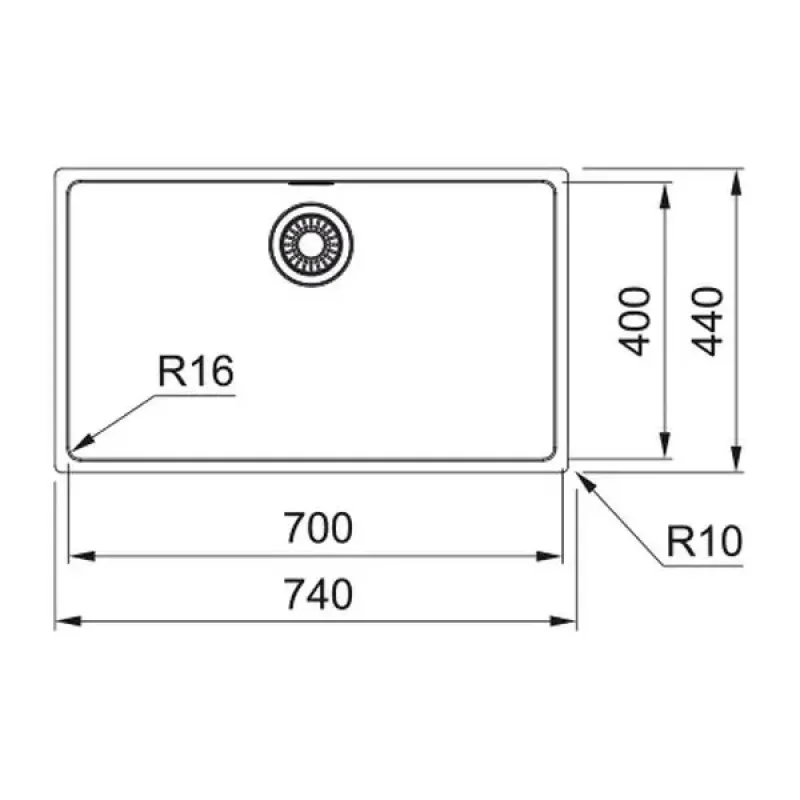 Кухонная мойка Franke Maris MRX 110-70 (122.0719.936)
