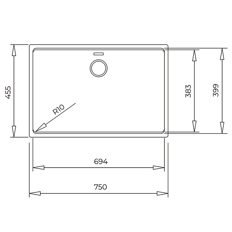Кухонна мийка Teka RADEA 70.40 TG 115230054