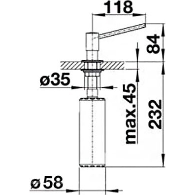 Дозатор BLANCO 512594 TORRE