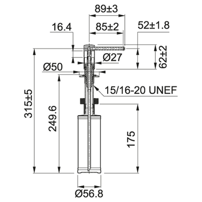 Дозатор Franke Comfort 119.0578.748