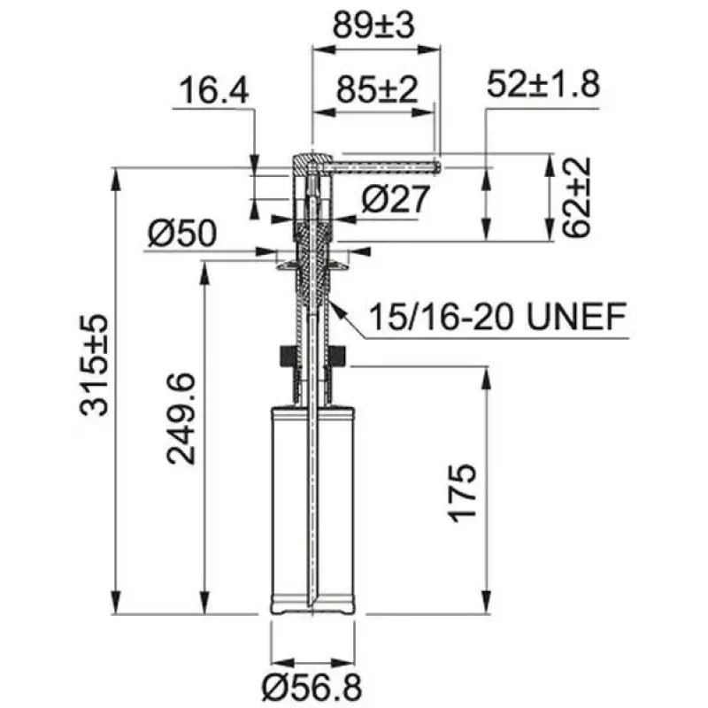 Дозатор Franke Comfort 119.0578.750