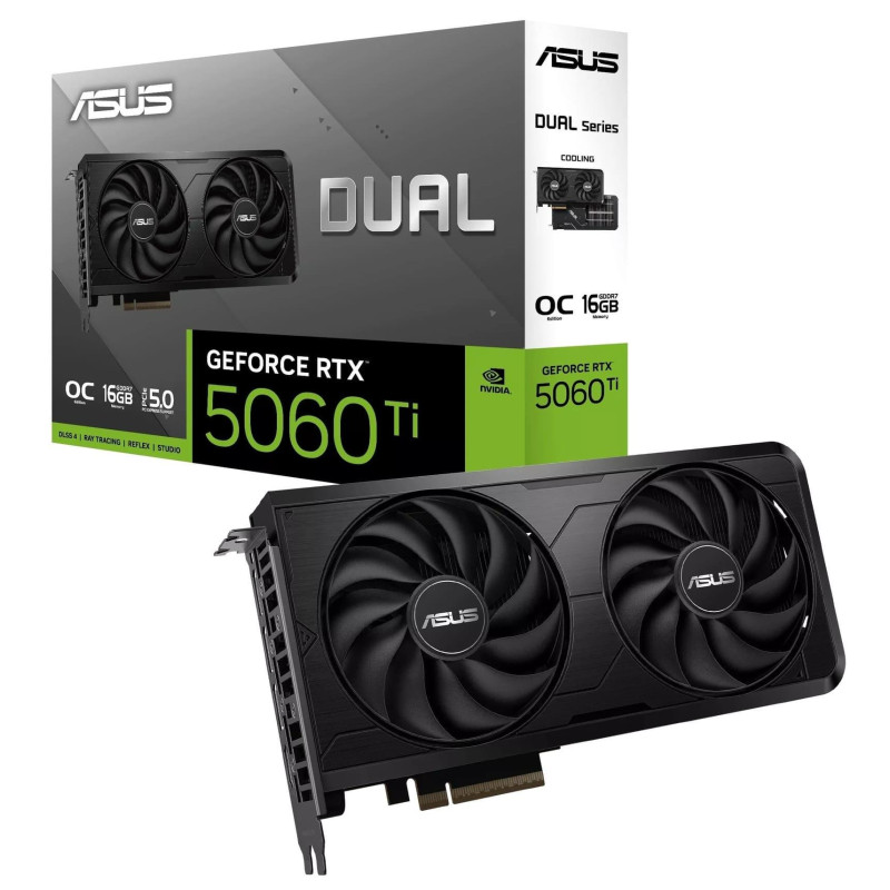 Відеокарта ASUS DUAL-RTX5060TI-O16G-EVO