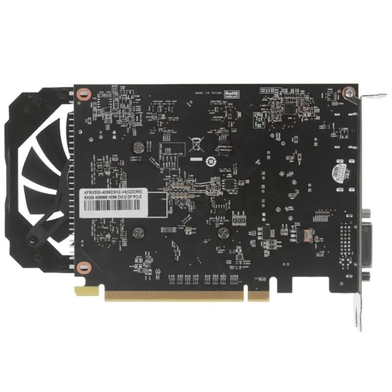 Видеокарта Afox Radeon RX 550 4Gb (AFRX550-4096D5H2-V4)