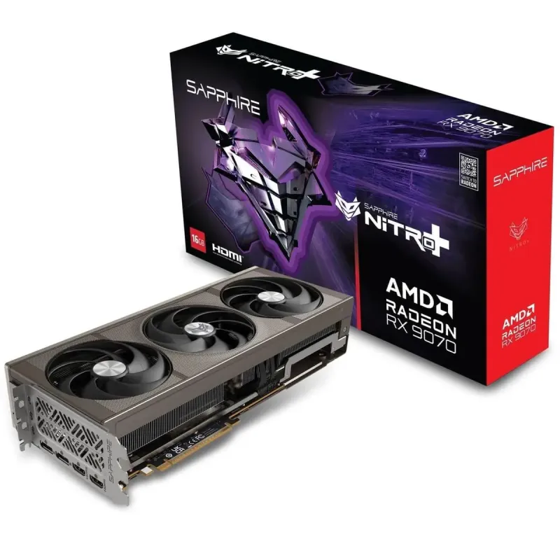 Відеокарта Sapphire Radeon RX 9070 16GB NITRO+ (11349-01)