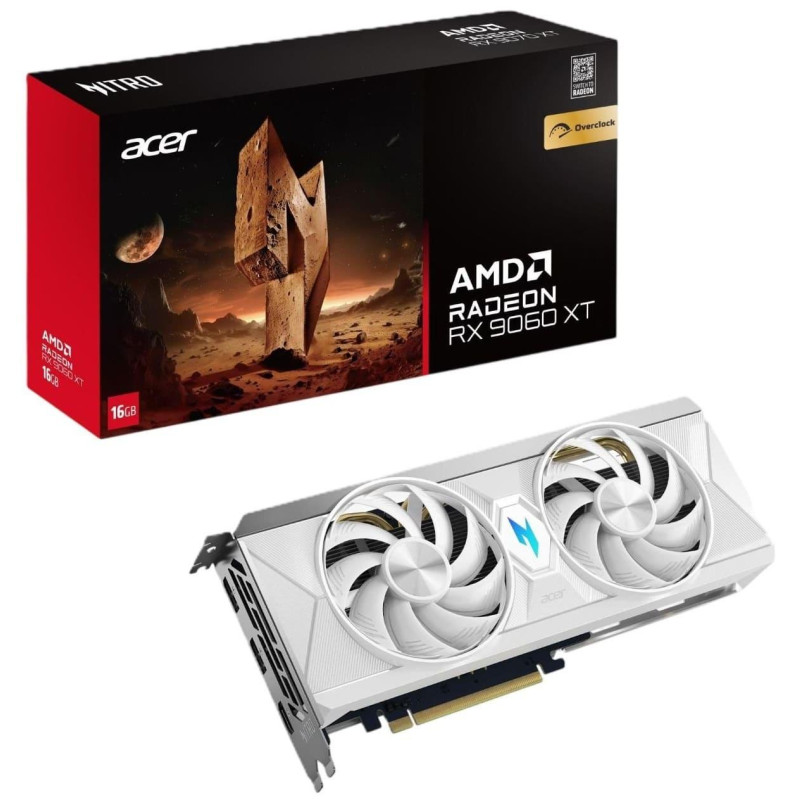 Відеокарта Acer Radeon RX 9060 XT 16 GB (DP.Z4KWW.P02)